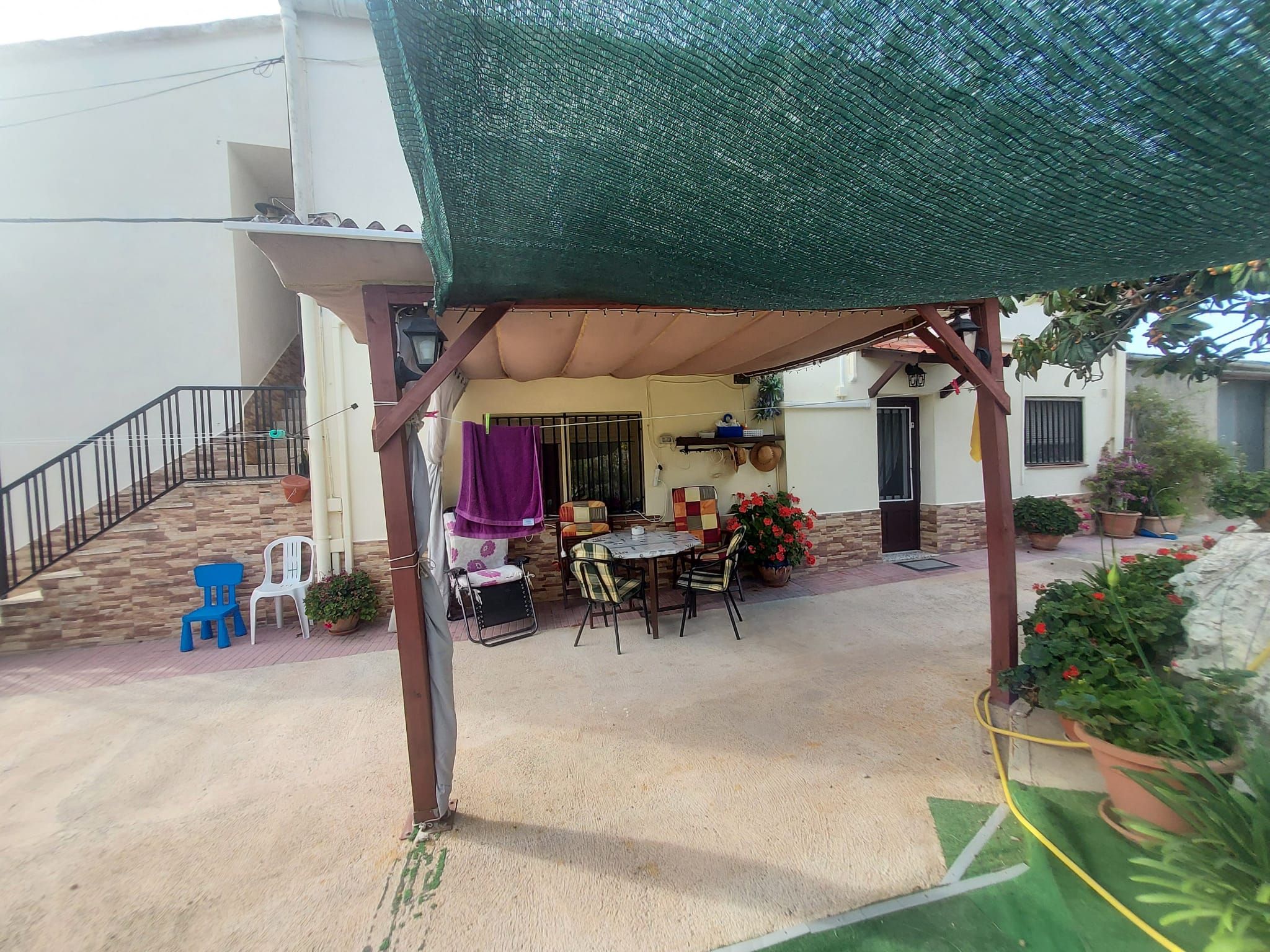 Terrassa de Casa o xalet en venda en Benissanet