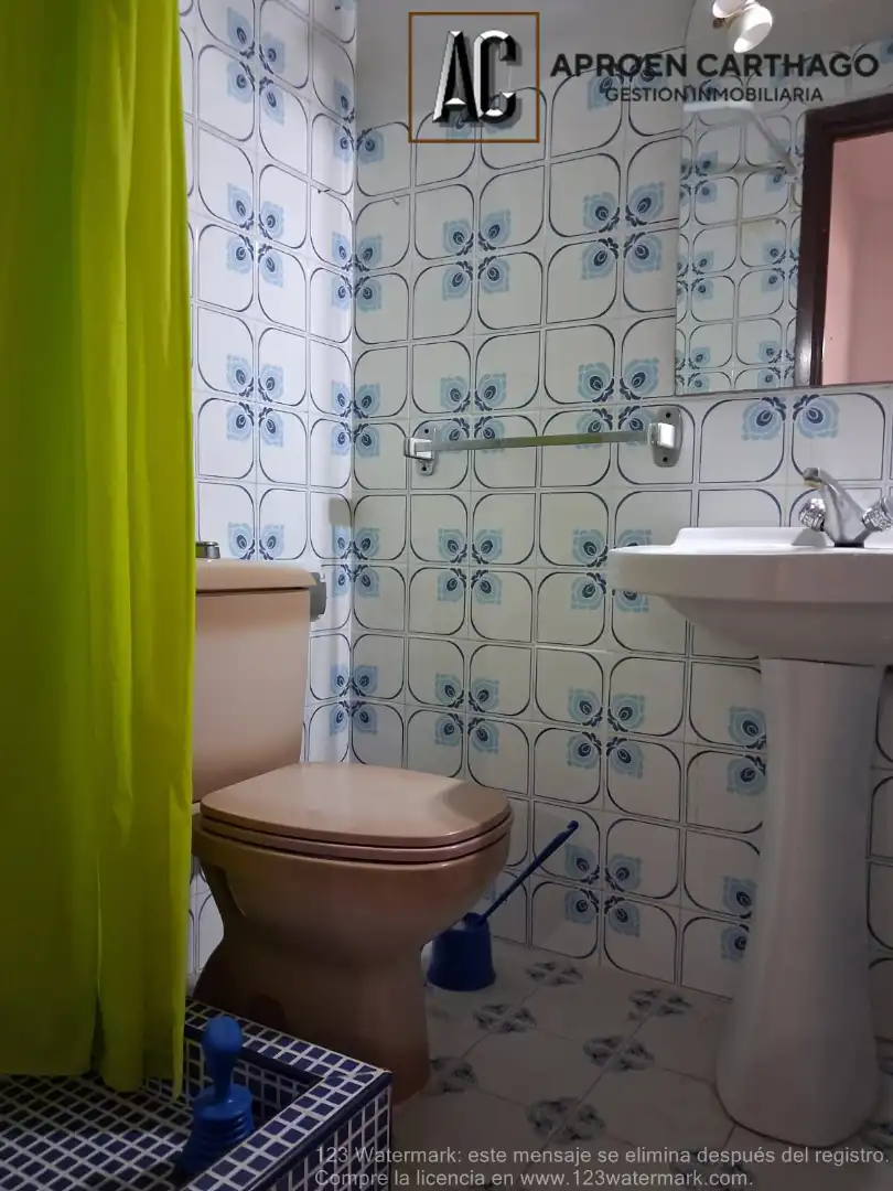 Bathroom of Flat for sale in Los Alcázares  with Terrace, Furnished and Balcony