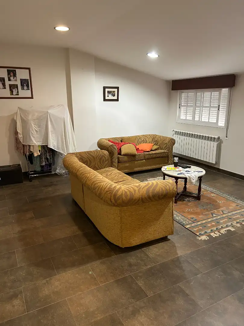 Wohnzimmer von Haus oder Chalet zum Verkauf in Poio mit Klimaanlage, Heizung und Terrasse