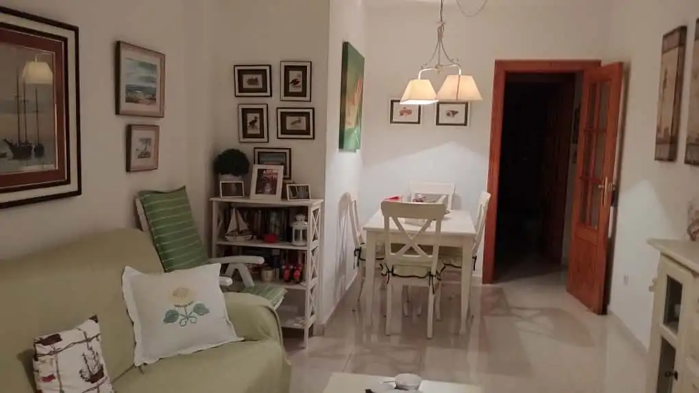 Living room of Flat for rent in Zona Galúa - Calnegre