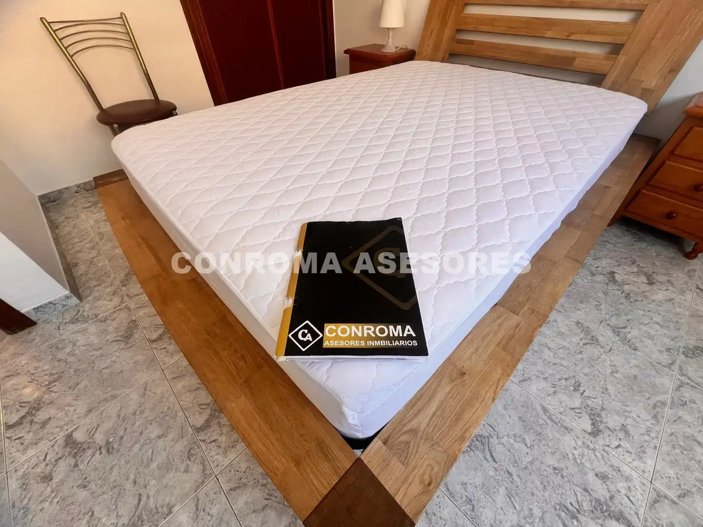 Schlafzimmer von Maisonette zum Verkauf in Lloret de Mar mit Klimaanlage, Heizung und Balkon