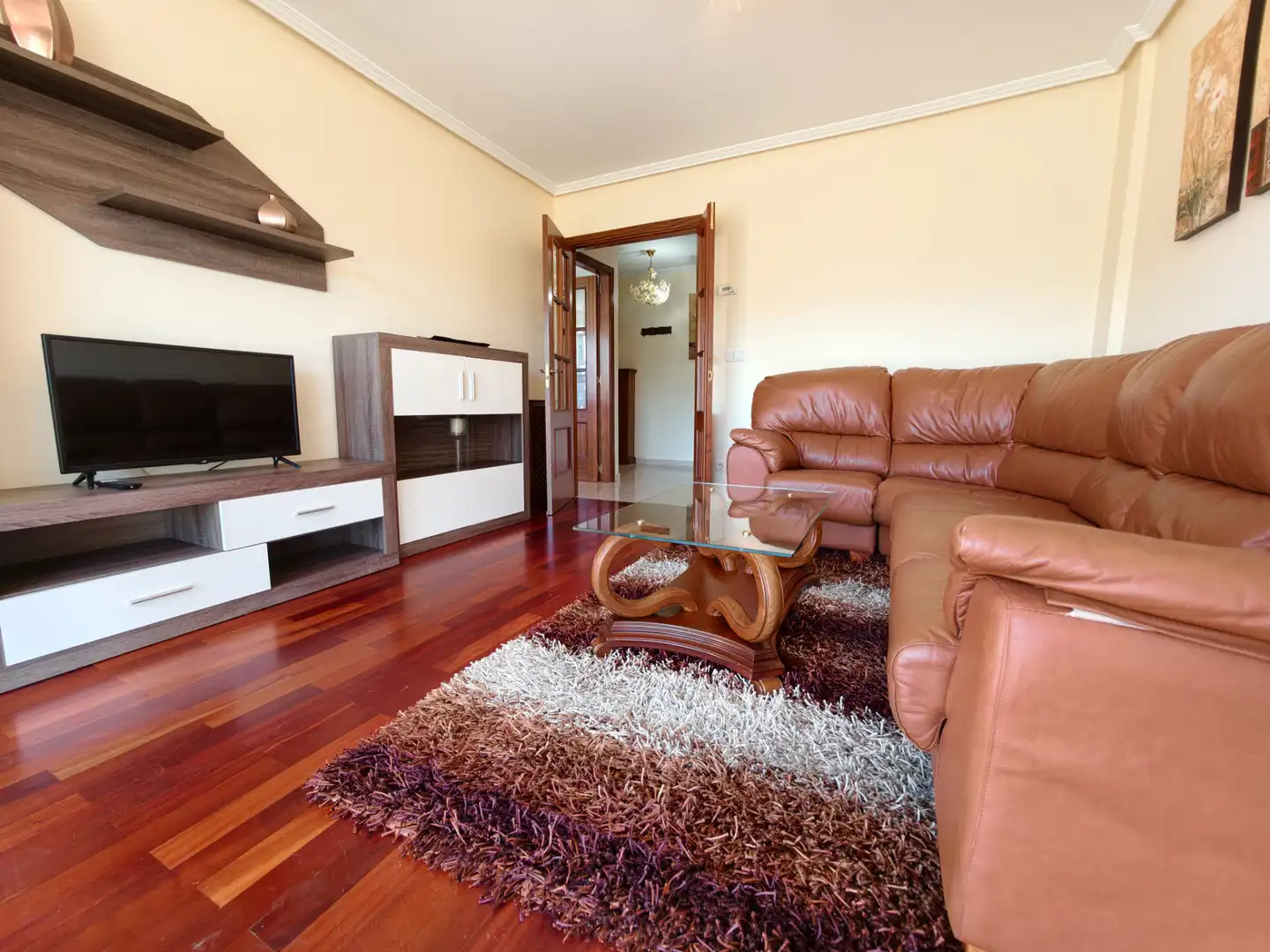 Sala de estar de Piso en venta en Rianxo, A Coruña