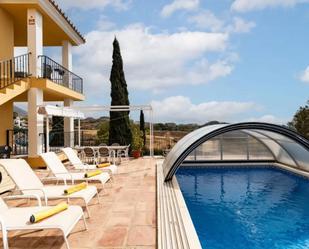 Swimming pool of House or chalet for sale in Mijas  with Air Conditioner, Terrace and Swimming Pool