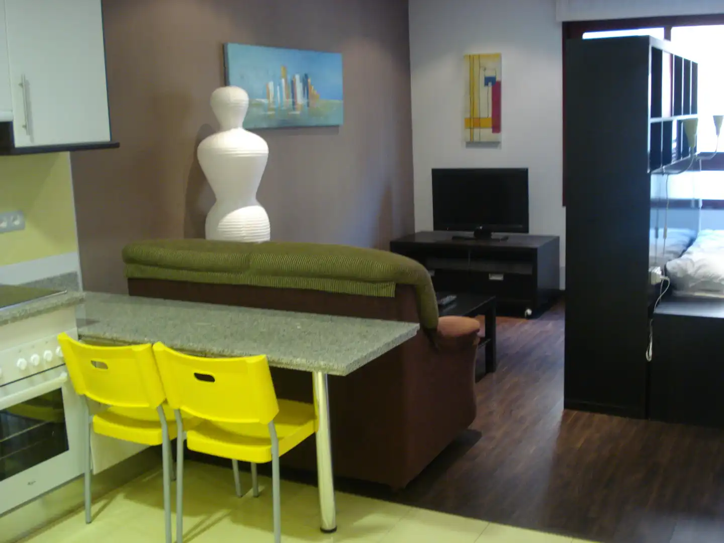 Living room of Study for rent in Mérida  with Air Conditioner, Heating and Furnished