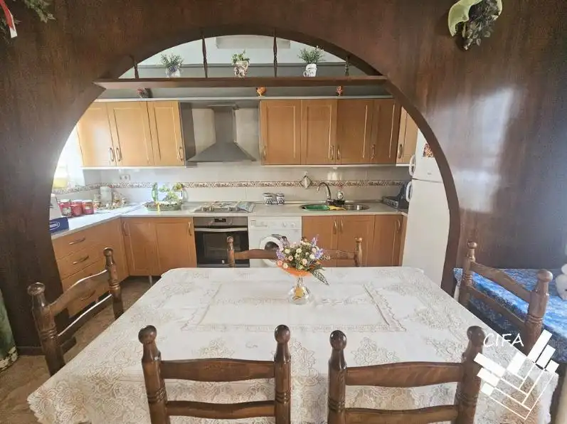 Küche von Einfamilien-Reihenhaus zum Verkauf in Peñíscola / Peníscola mit Terrasse, Möbliert und Balkon