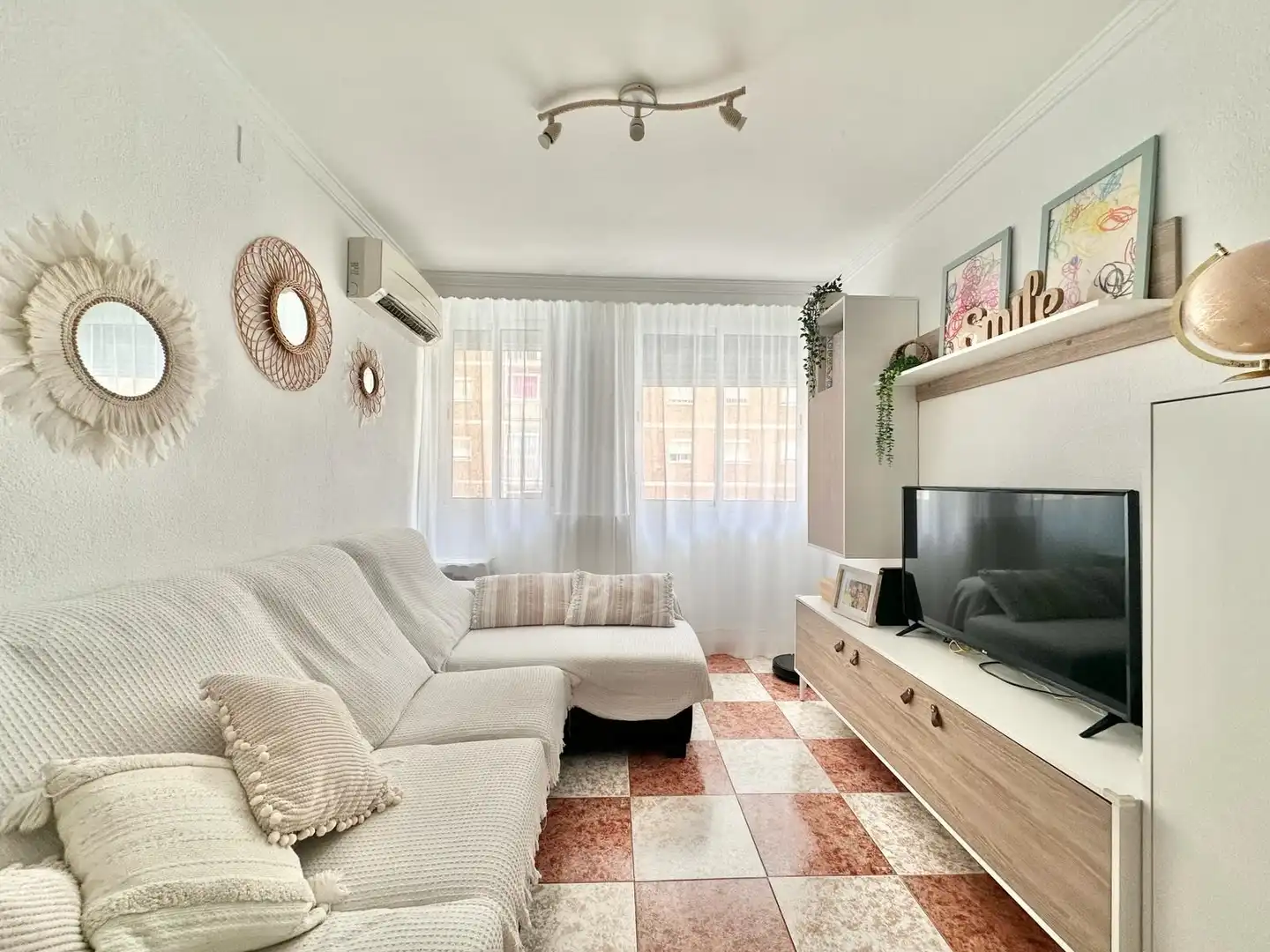 Living room of Flat for sale in Málaga  with Air Conditioner