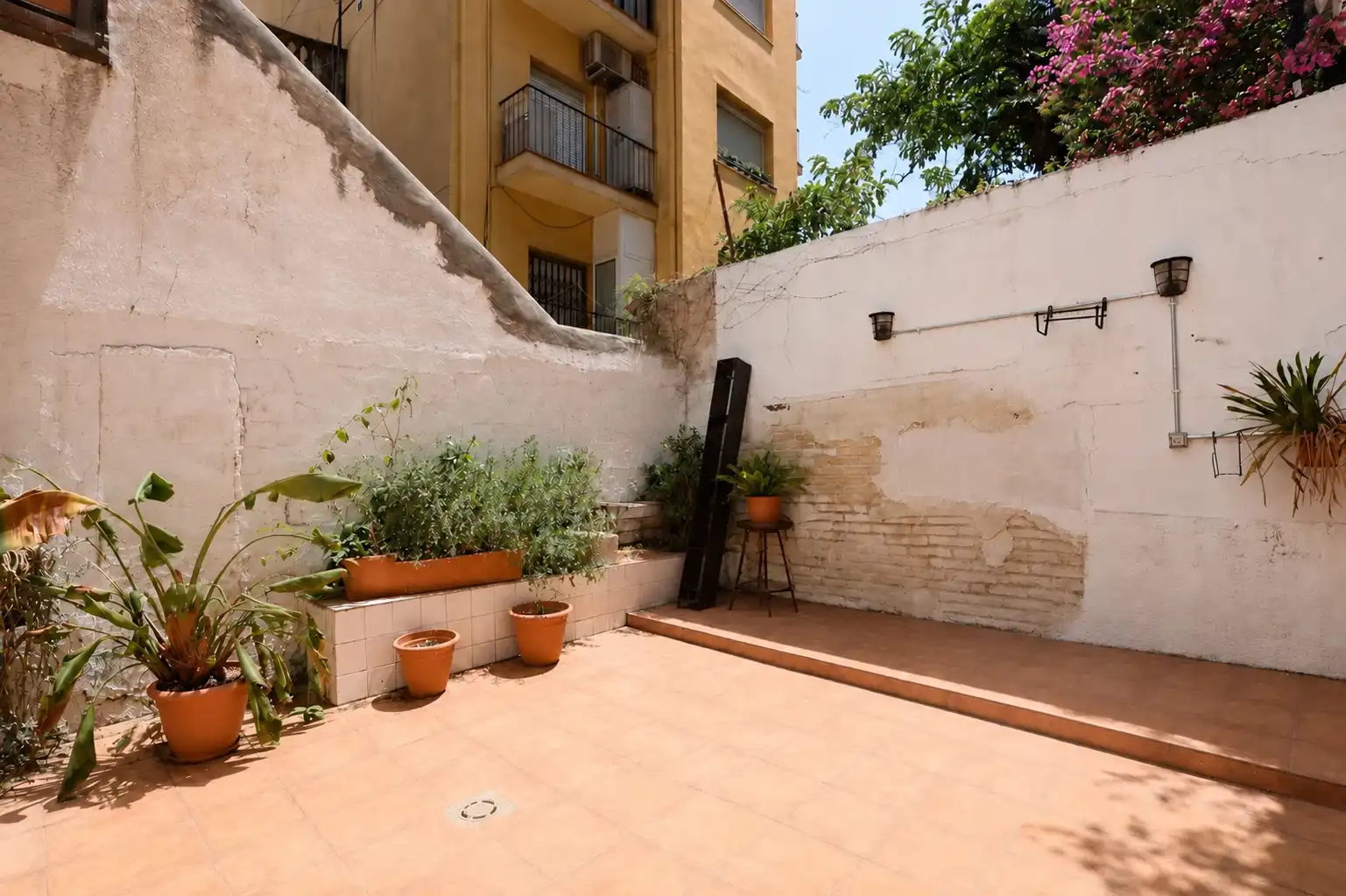 Terrasse von Wohnungen zum Verkauf in Gràcia