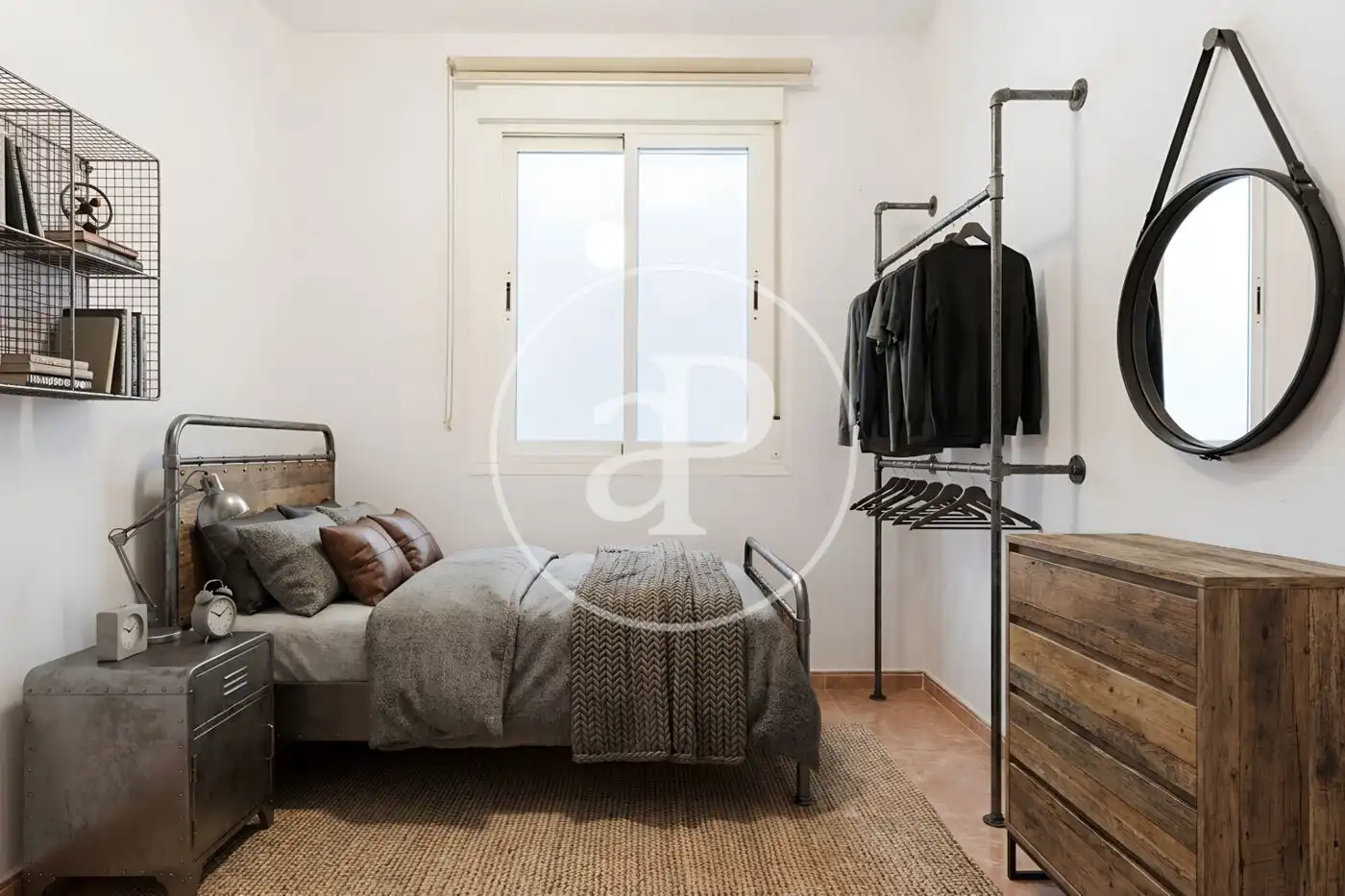 Bedroom of Flat for sale in Madrid  with Heating