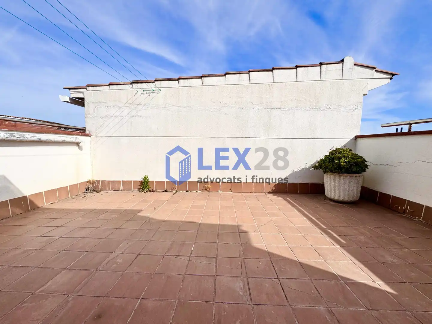 Terraza de Casa adosada en venta en Badalona con Aire acondicionado, Calefacción y Jardín privado