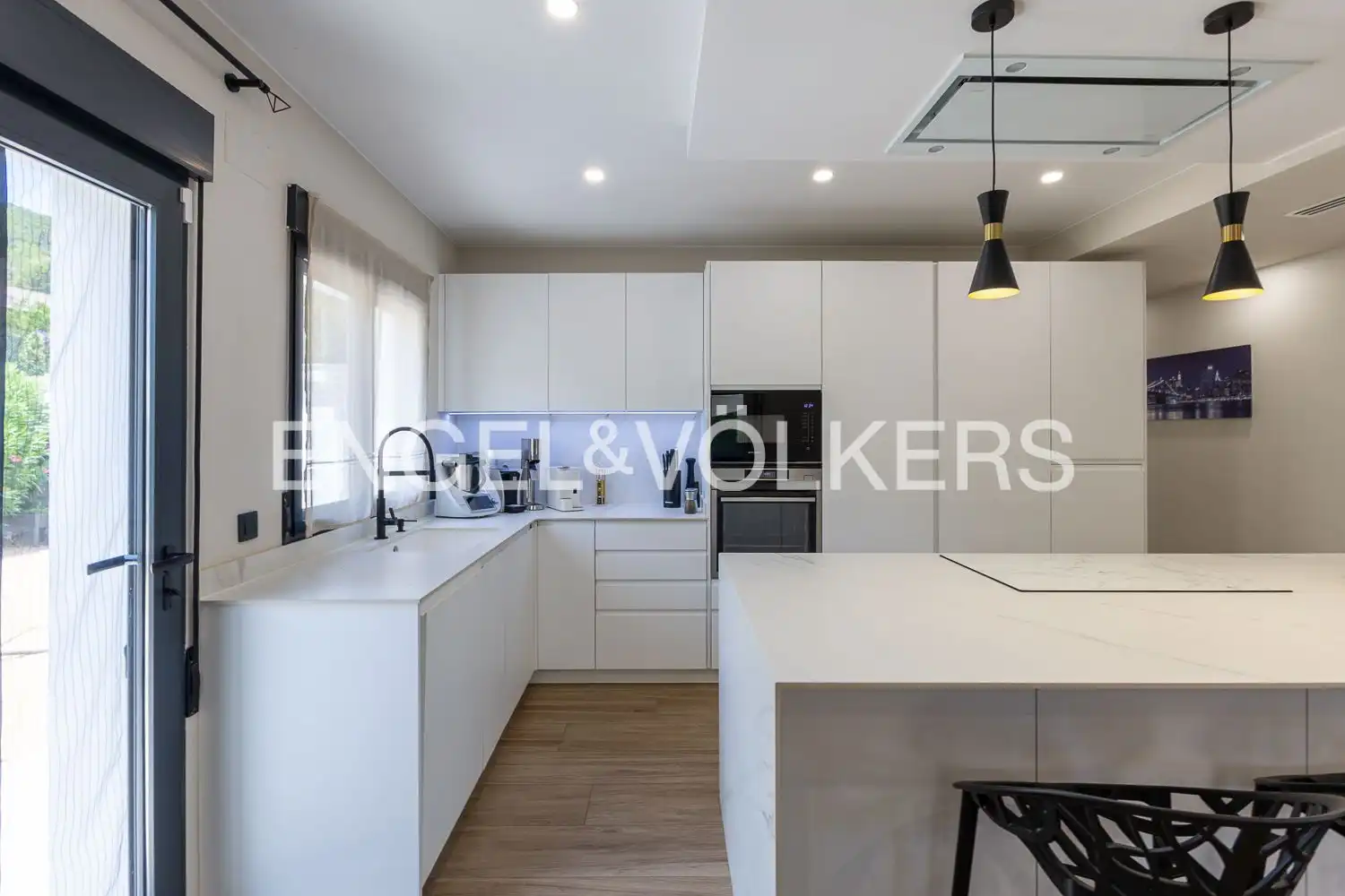 Cocina de Casa o chalet en venta en Carcaixent con Aire acondicionado, Calefacción y Jardín privado