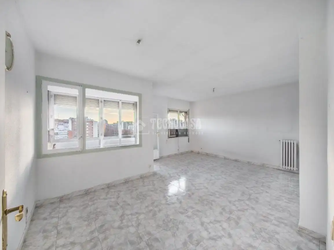 Sala de estar de Piso en venta en Madrid