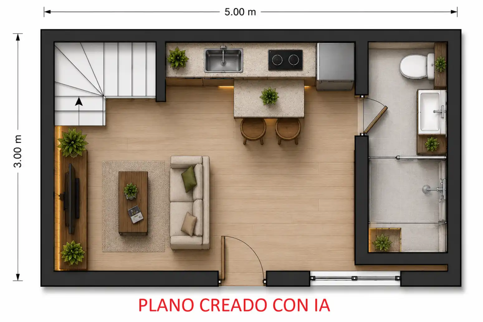Casa adosada en venta en Rionansa