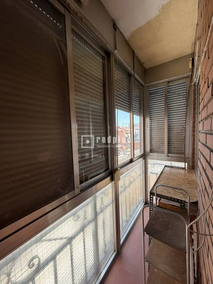 Balcony of Flat for sale in Madrid