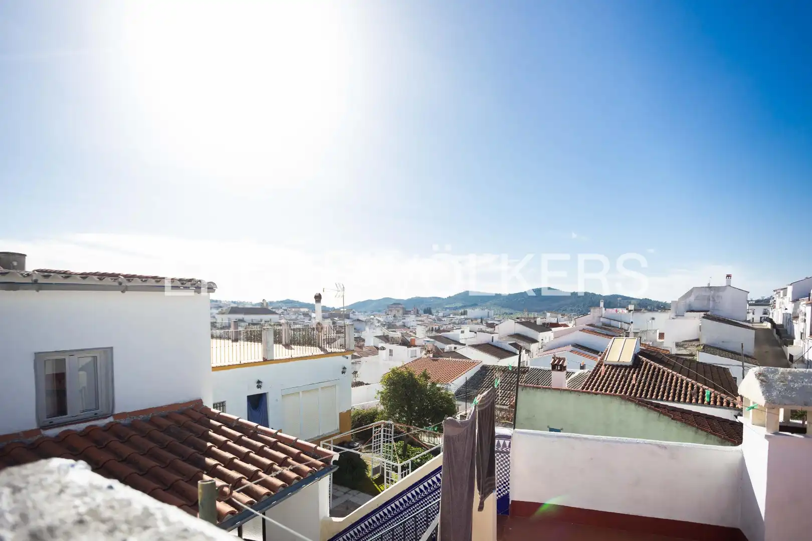 Vista exterior de Casa o chalet en venta en Cazalla de la Sierra con Calefacción, Amueblado y Balcón