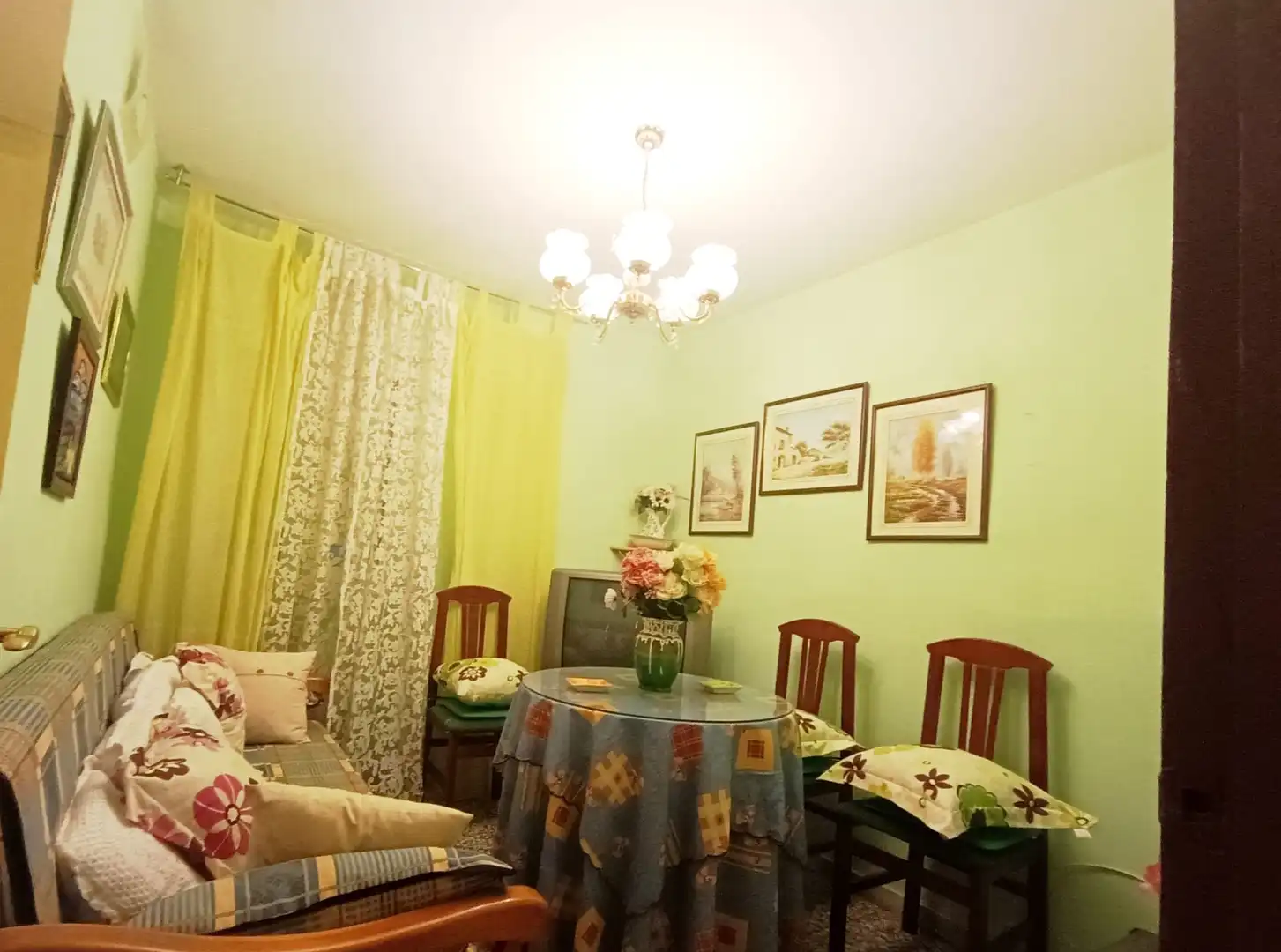 Sala de estar de Piso en venta en Guadix con Balcón