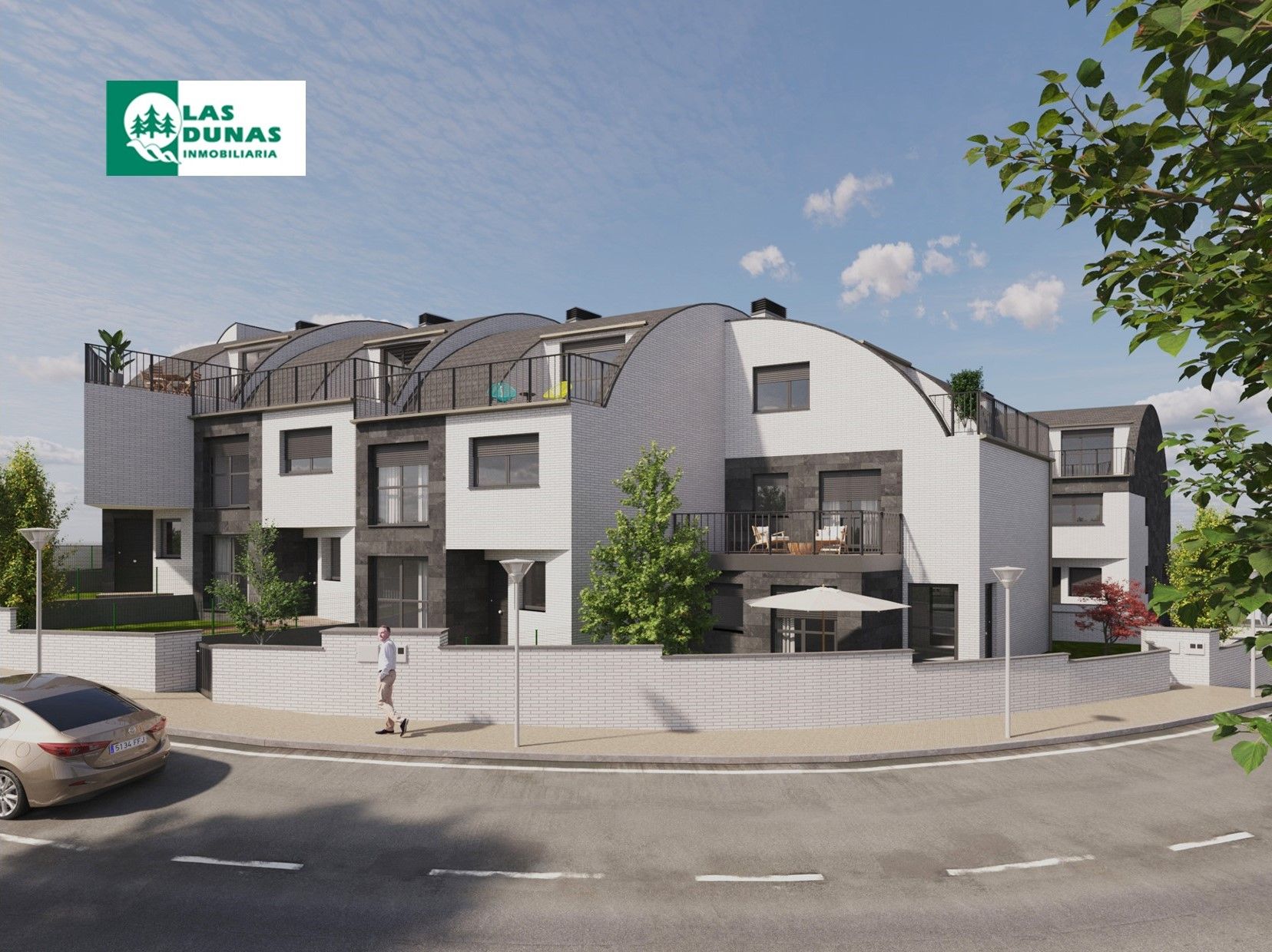 Exterior view of Single-family semi-detached for sale in Piélagos  with Heating, Private garden and Terrace