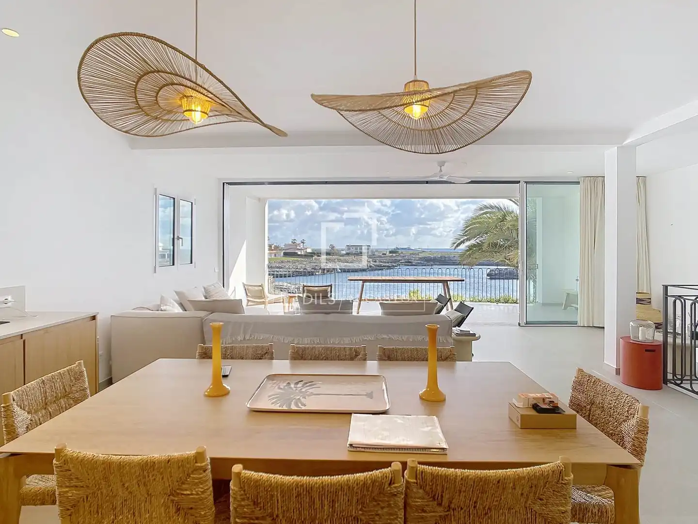 Comedor de Casa o chalet de alquiler en Ciutadella de Menorca con Aire acondicionado, Calefacción y Jardín privado