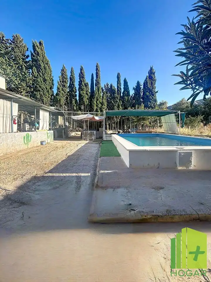 Piscina de Casa o xalet en venda en La Guardia de Jaén amb Aire condicionat, Jardí privat i Terrassa