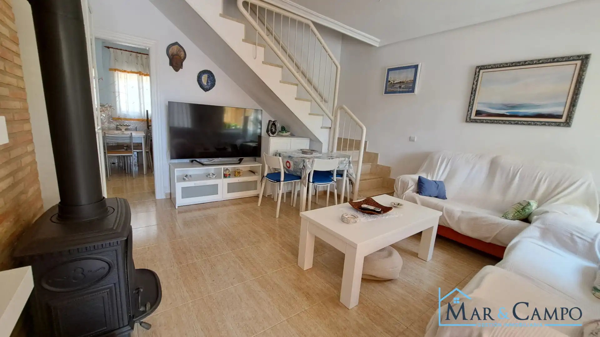 Villa mit Terrasse zum Verkauf in Los Narejos - Punta Calera, imagen 10