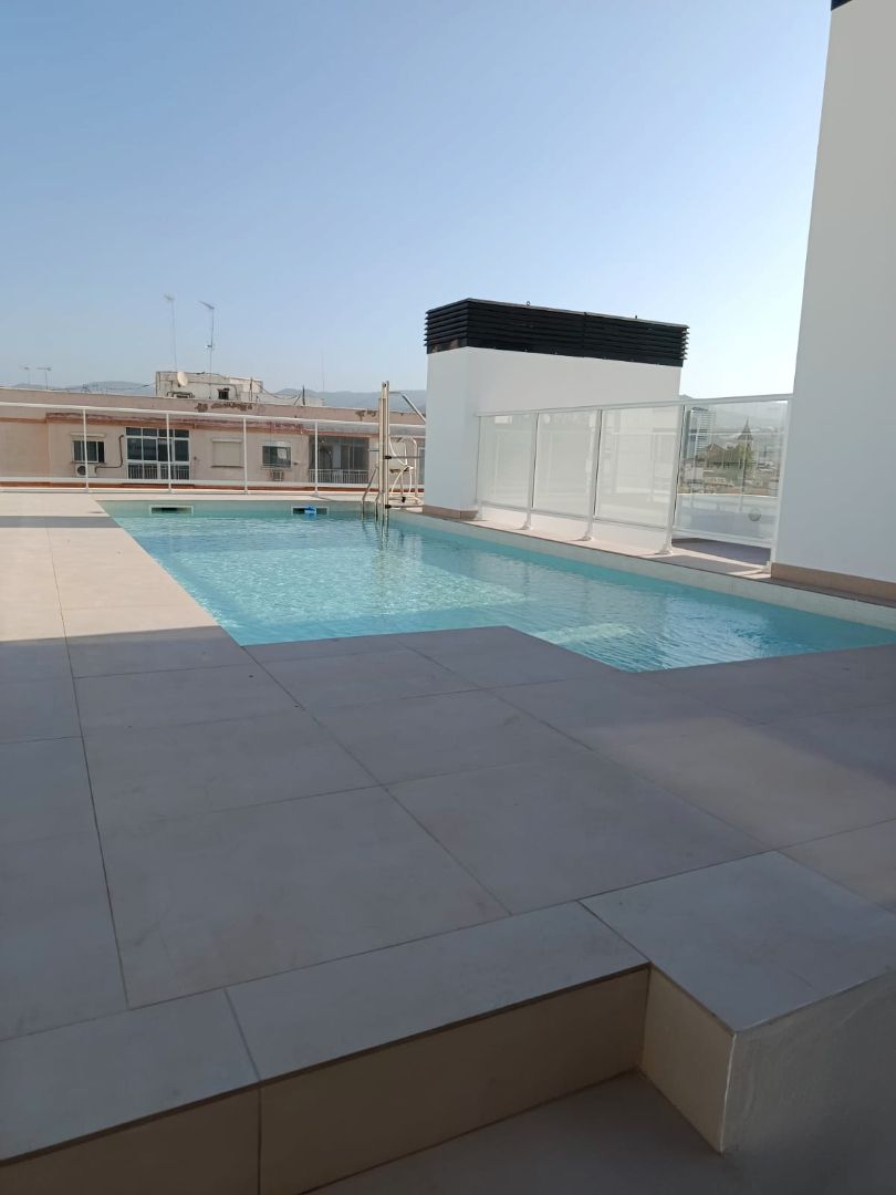 Swimming pool of Attic for sale in Málaga Capital  with Terrace, Storage room and Oven