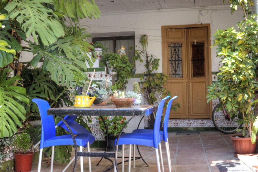 Garden of Single-family semi-detached for sale in Casarabonela  with Air Conditioner, Private garden and Terrace