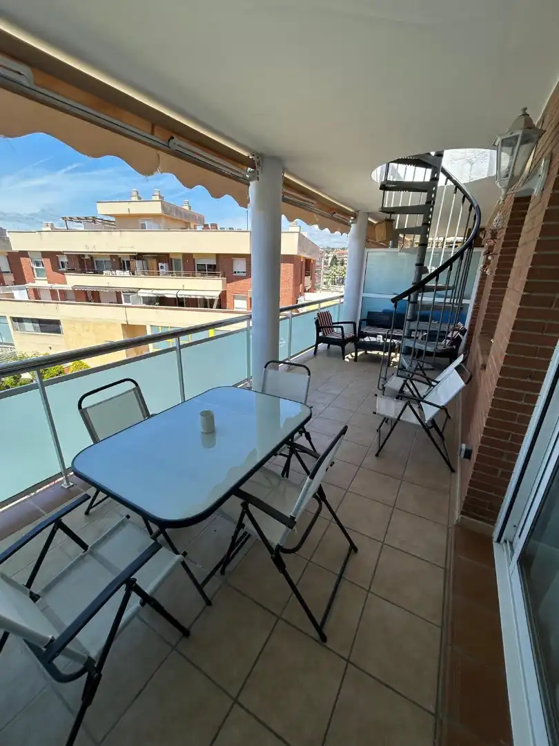 Terrace of Flat for rent in Cunit  with Air Conditioner, Terrace and Furnished