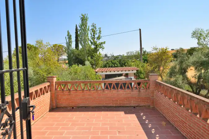 Terraza de Finca rústica en venta en Arriate con Jardín privado, Terraza y Piscina