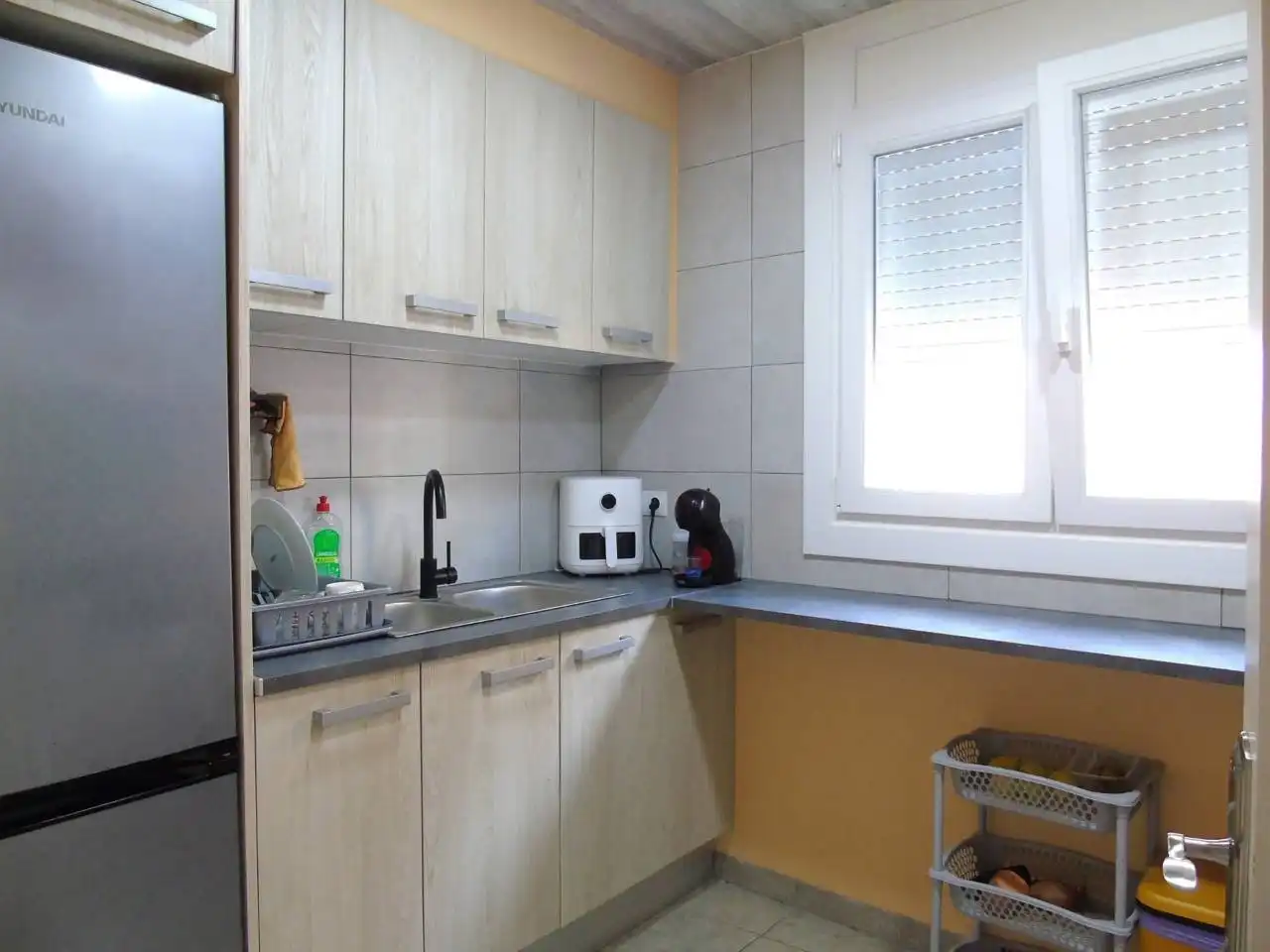 Kitchen of Flat for sale in Vic  with Heating, Parquet flooring and Terrace