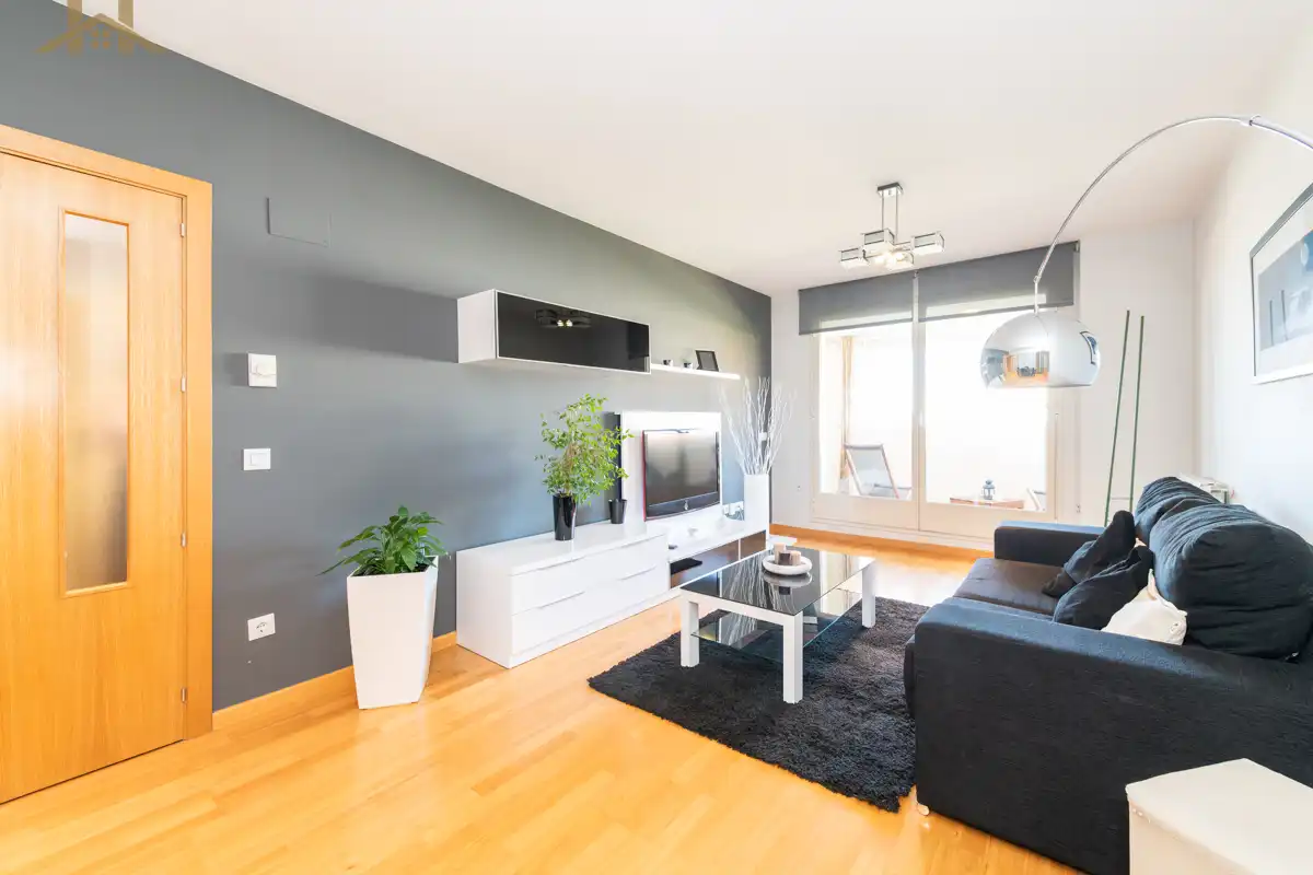Sala d'estar de Pis en venda en Madrid amb Aire condicionat, Calefacció i Terrassa