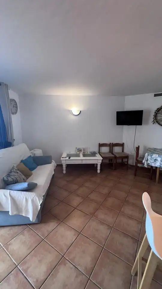 Living room of Ground floor for sale in Peñíscola / Peníscola  with Private garden, Terrace and Swimming Pool