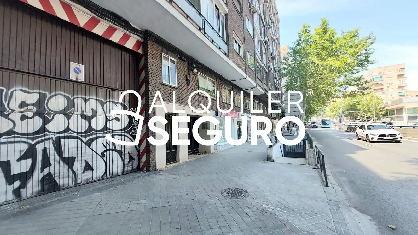 Vista exterior de Pis de lloguer en Madrid amb Aire condicionat i Calefacció