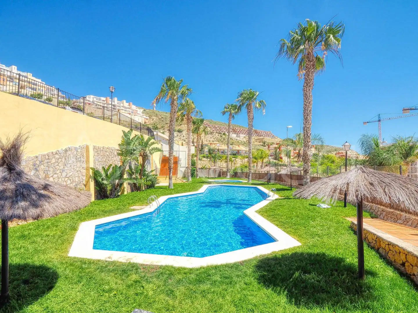 Swimming pool of Detached homes for sale in Mutxamel  with Air Conditioner, Terrace and Storage room
