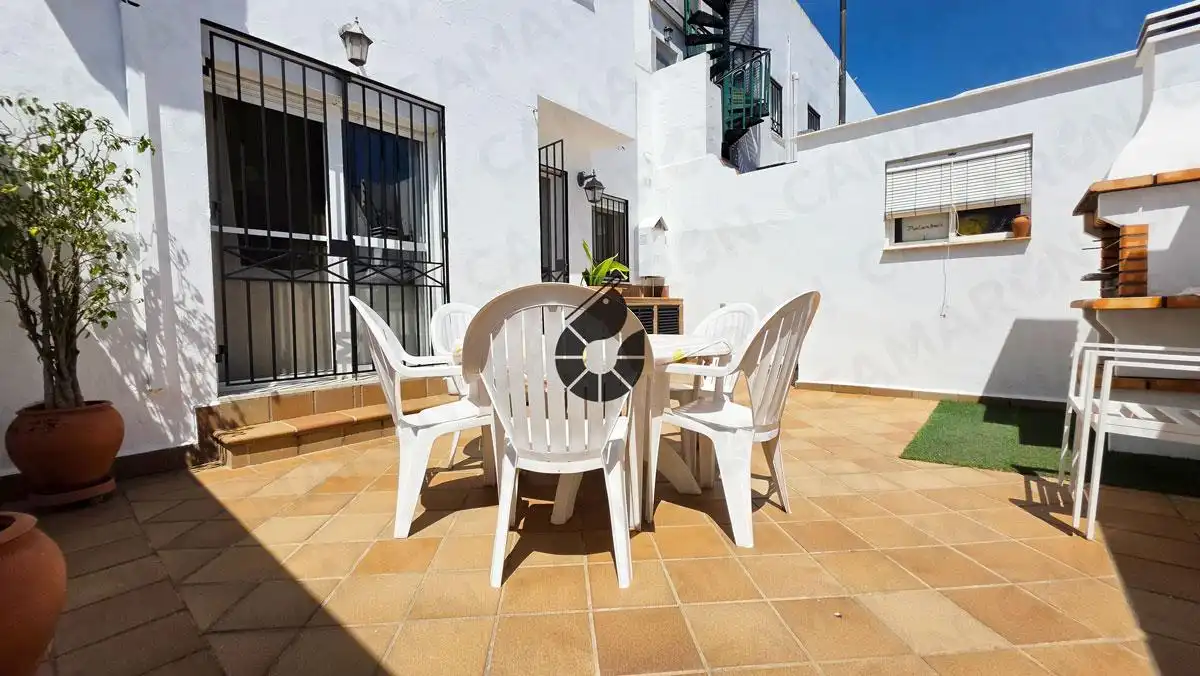 Terraza de Casa adosada en venta en Castilleja de la Cuesta con Aire acondicionado y Balcón