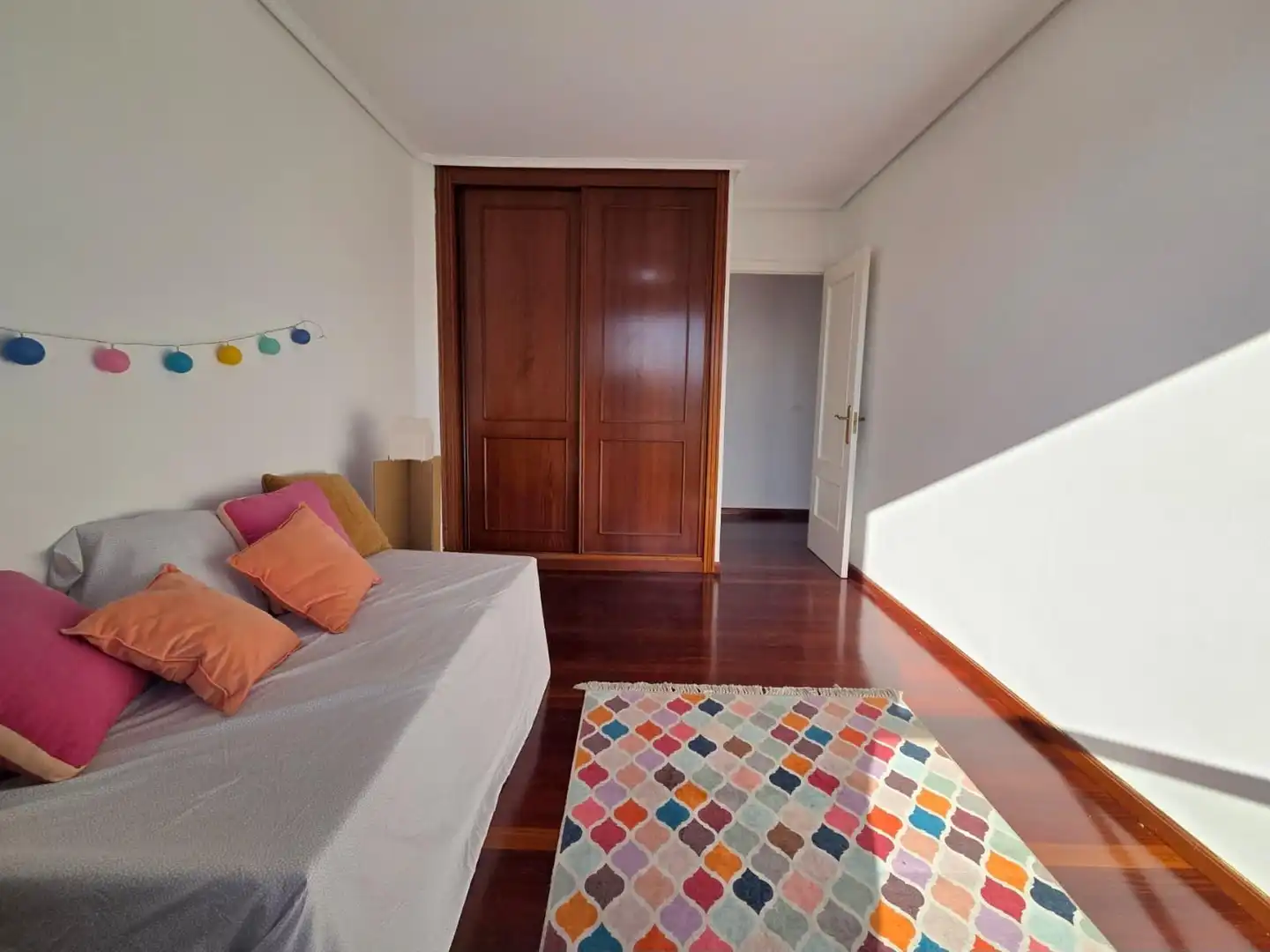 Schlafzimmer von Wohnung zum Verkauf in Santander mit Heizung, Privatgarten und Parkett