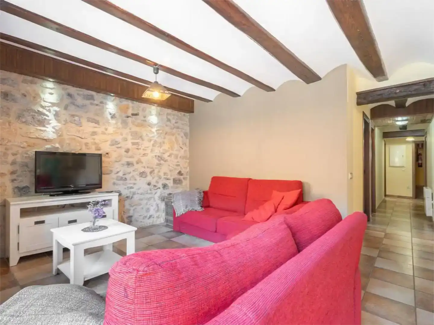 Wohnzimmer von Wohnung zur Miete in Huesa del Común