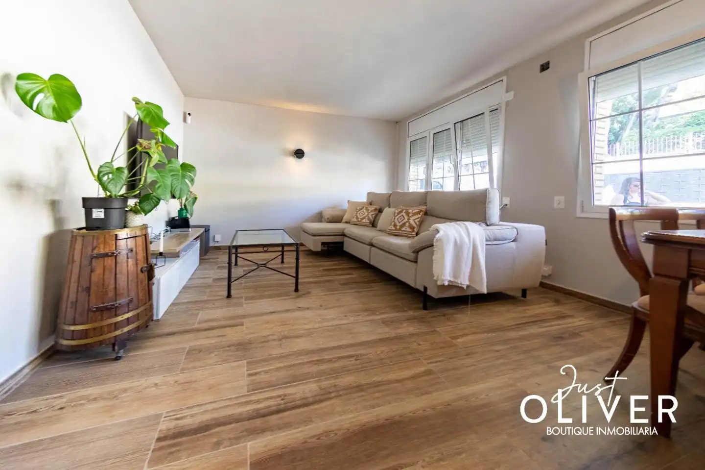 Sala de estar de Casa o chalet en venta en Salou con Jardín privado, Parquet y Terraza