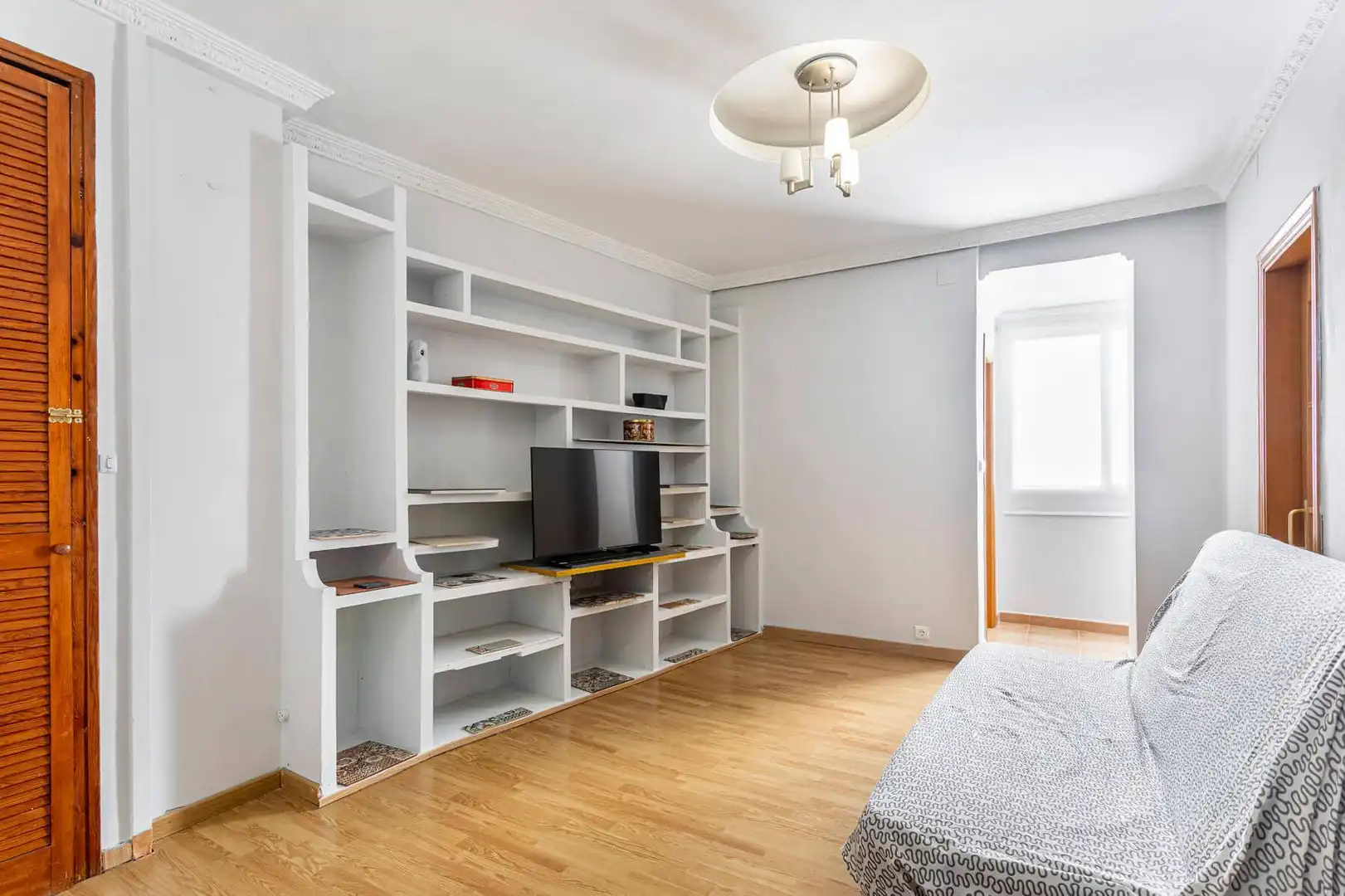 Wohnzimmer von Dachboden zum Verkauf in Valencia mit Klimaanlage und Terrasse
