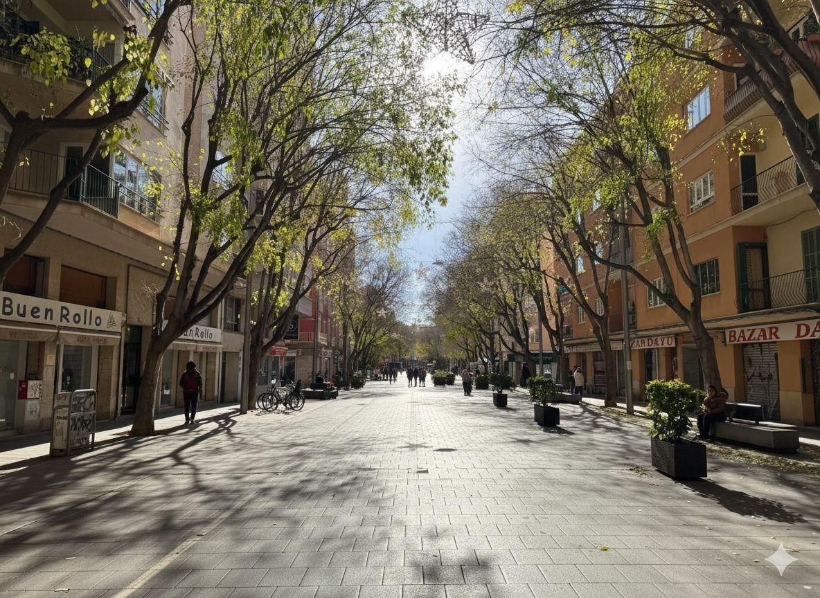 Vista exterior de Pis en venda en  Palma de Mallorca amb Aire condicionat, Calefacció i Terrassa