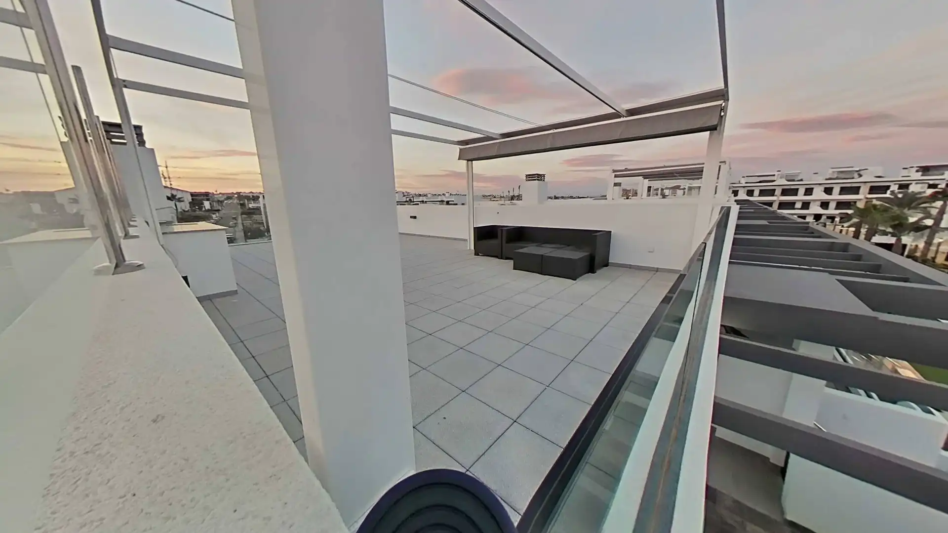 Terrasse von Dachboden zur Miete in Orihuela