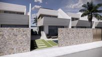 Exterior view of Single-family semi-detached for sale in San Javier  with Terrace and Swimming Pool