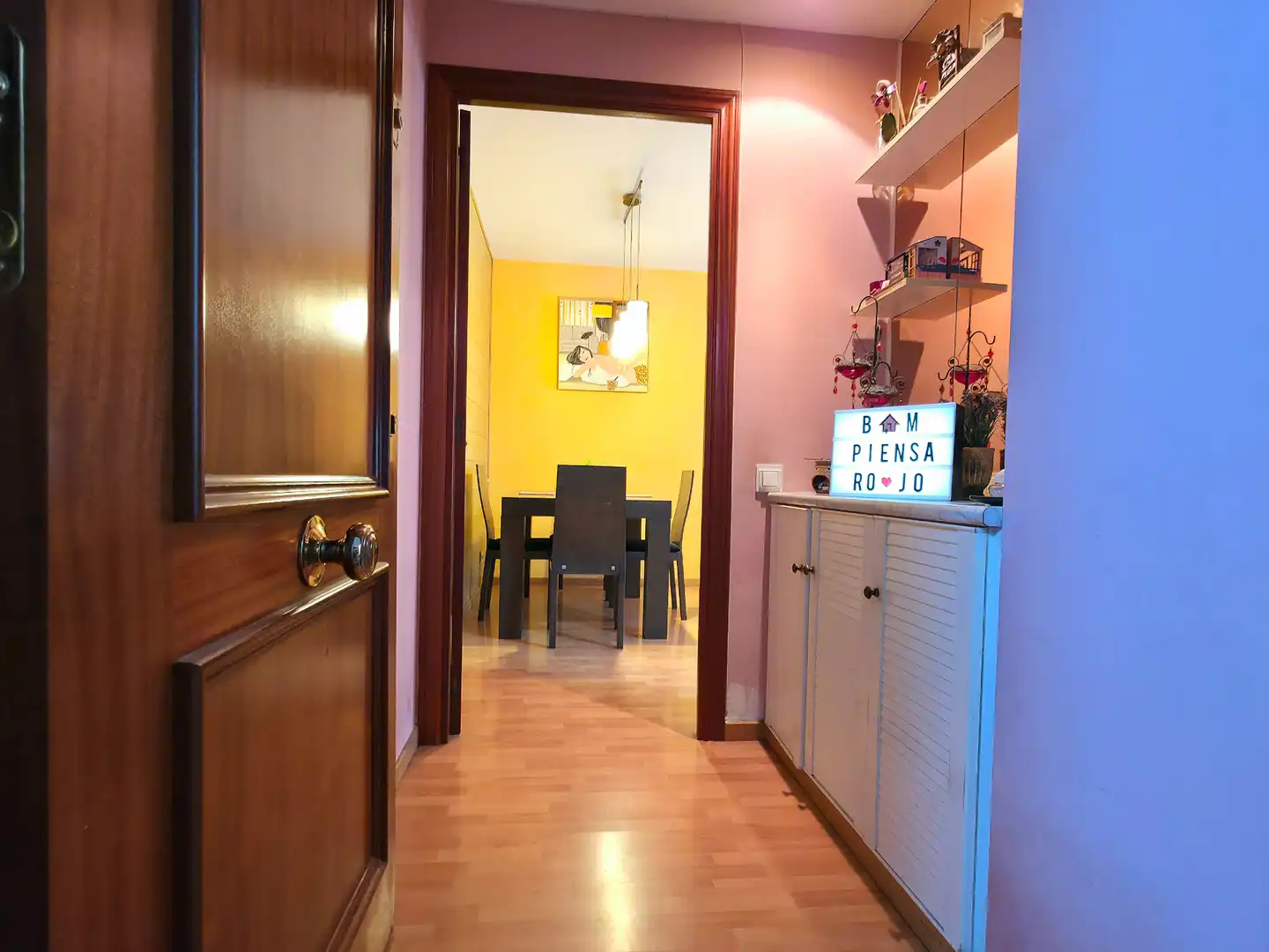 Esszimmer von Wohnung zum Verkauf in Sant Andreu de la Barca mit Heizung, Privatgarten und Terrasse