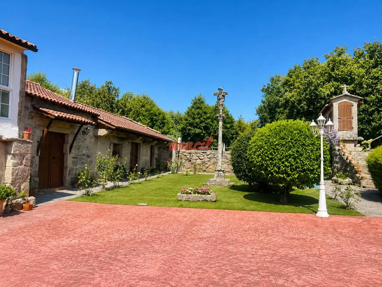 Garden of Houses for sale in San Amaro  with Heating, Private garden and Terrace