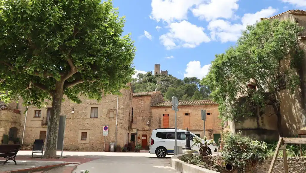 Vista exterior de Casa adosada en venta en Boadella i les Escaules