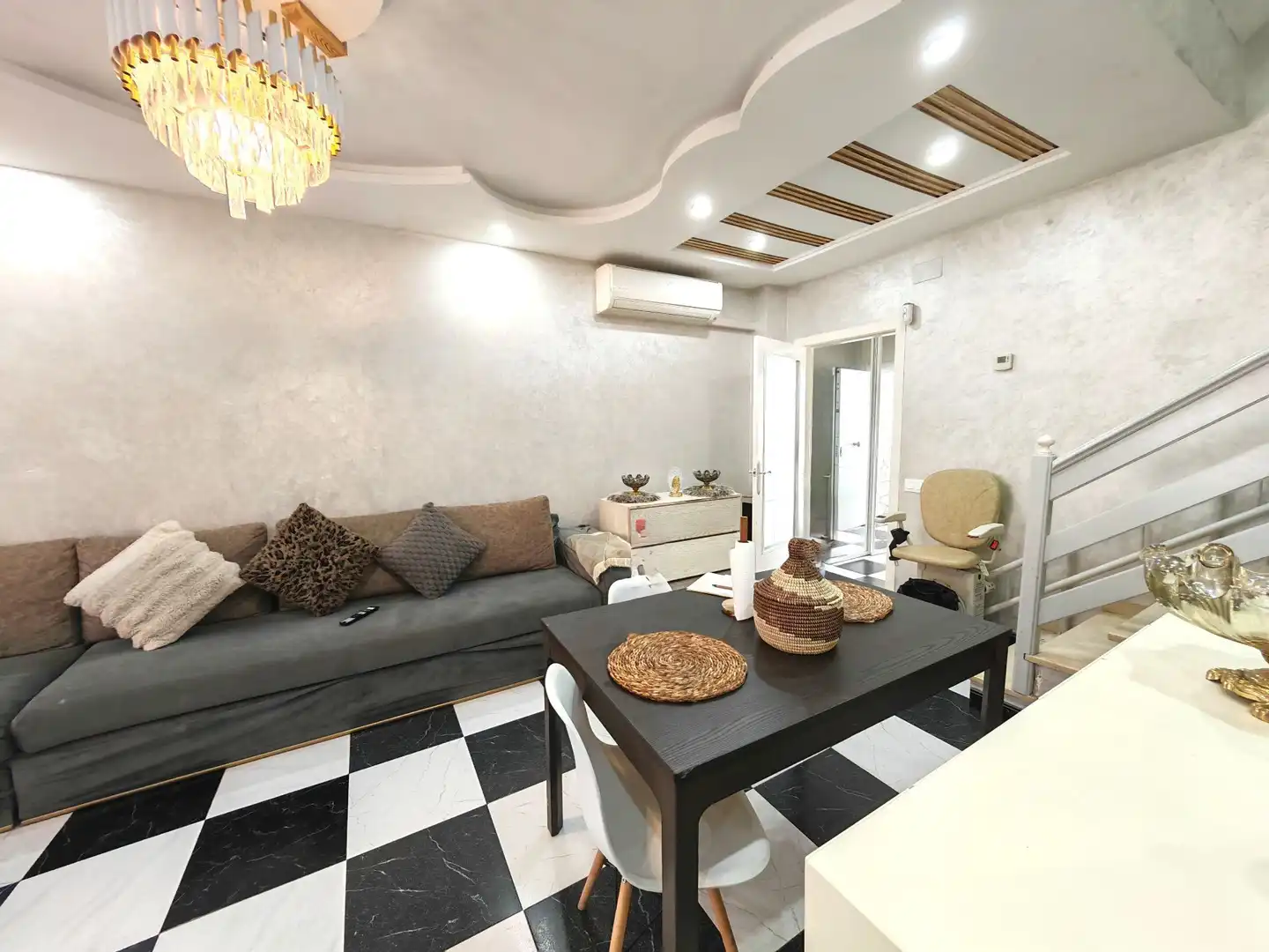 Living room of Houses for sale in Blanes  with Air Conditioner, Heating and Terrace