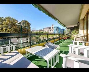Terrace of Flat for sale in Málaga Capital  with Air Conditioner, Heating and Parquet flooring