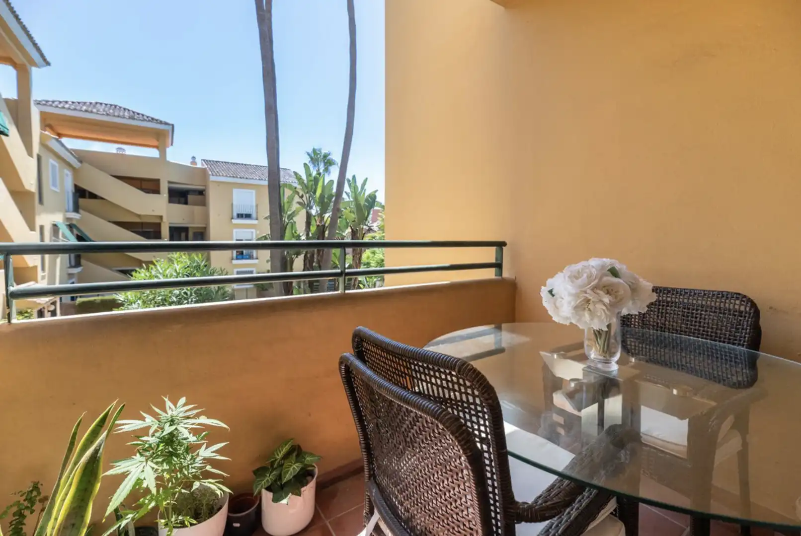 Terraza de Apartamento en venta en Estepona con Aire acondicionado, Calefacción y Terraza