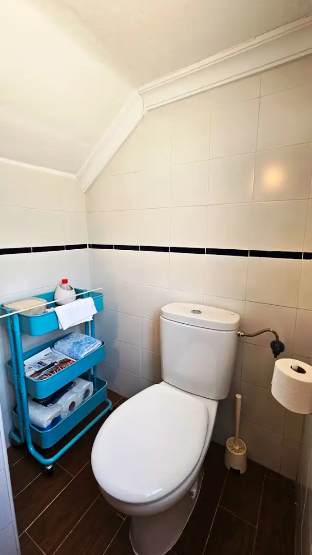 Baño de Casa adosada en venta en Aroche con Aire acondicionado, Jardín privado y Amueblado