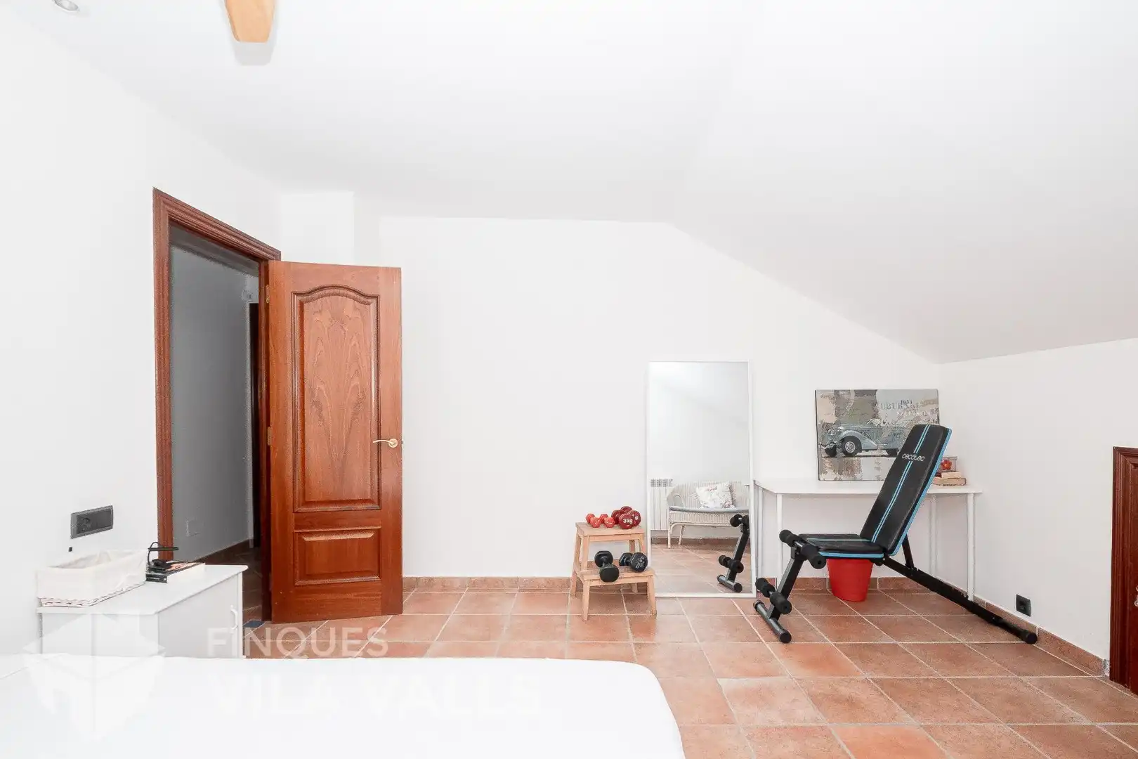 Dormitori de Casa o xalet en venda en Caldes de Montbui amb Calefacció, Jardí privat i Terrassa