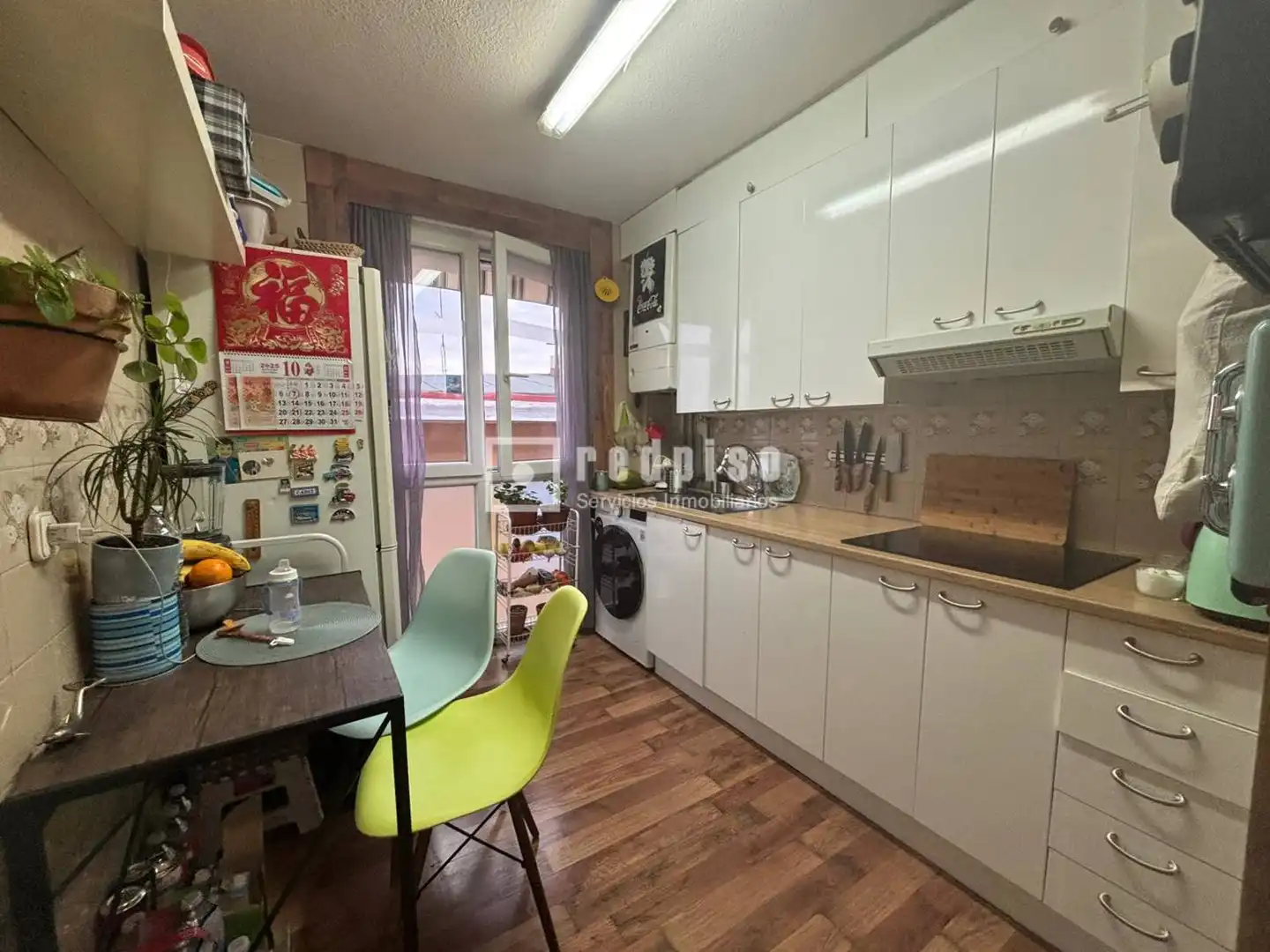 Kitchen of Flat for sale in Madrid  with Air Conditioner, Heating and Terrace