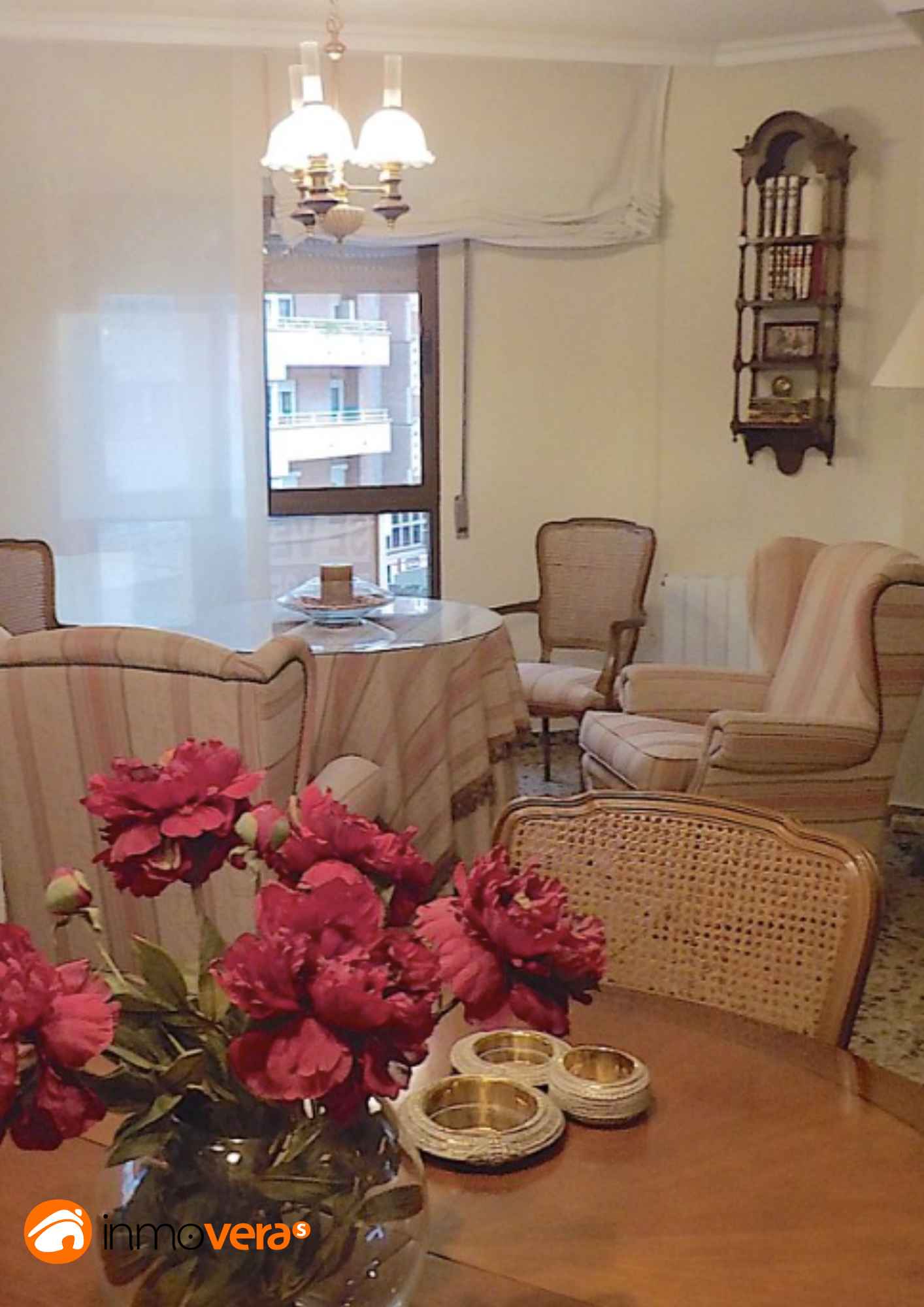 Living room of Flat for sale in Elda  with Air Conditioner and Furnished